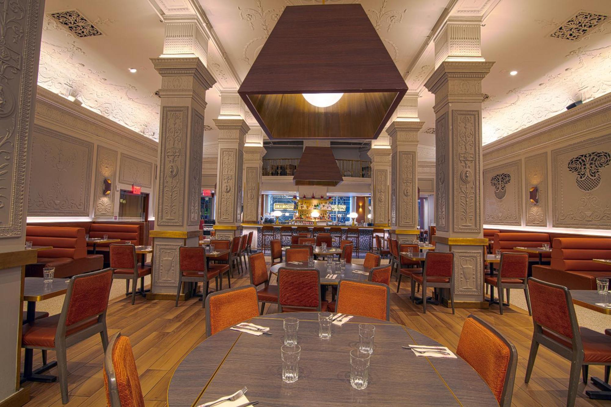 Hotel Edison Times Square New York Exterior photo Interior of the restaurant