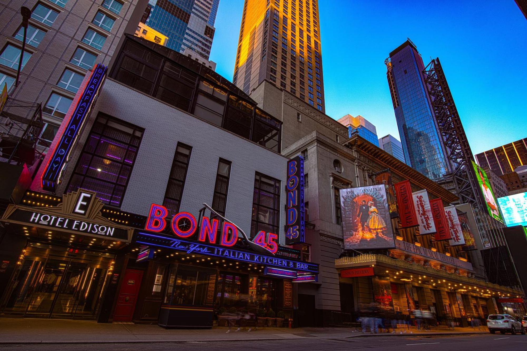 Hotel Edison Times Square New York Exterior photo Bond 45