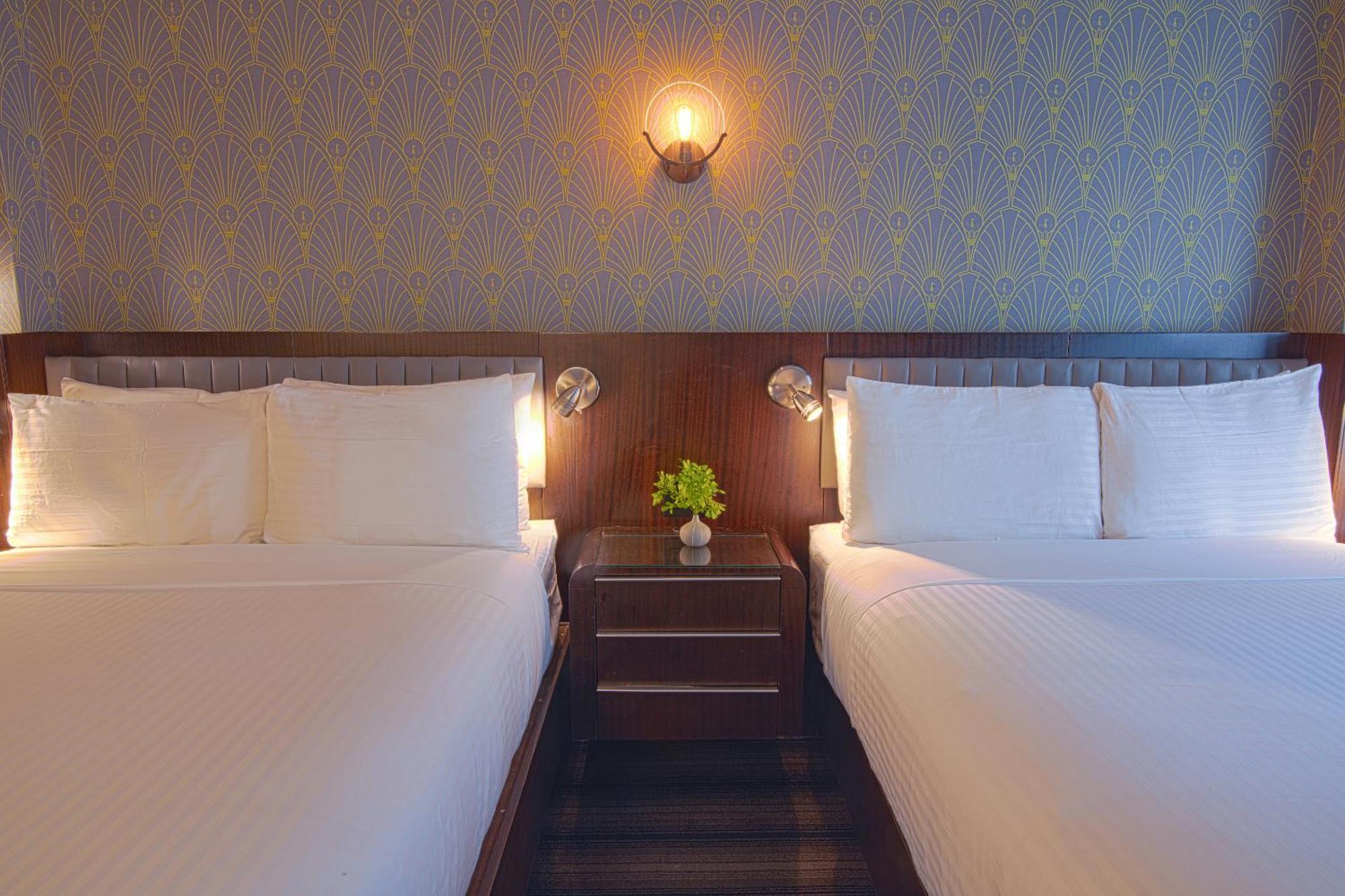 Hotel Edison Times Square New York Exterior photo Two beds in a room at the W Hollywood